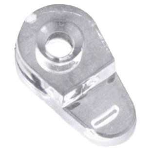 衣柜玻璃镜子安装固定夹配件卡扣橱柜夹托塑料角扣角钮柜门夹扣