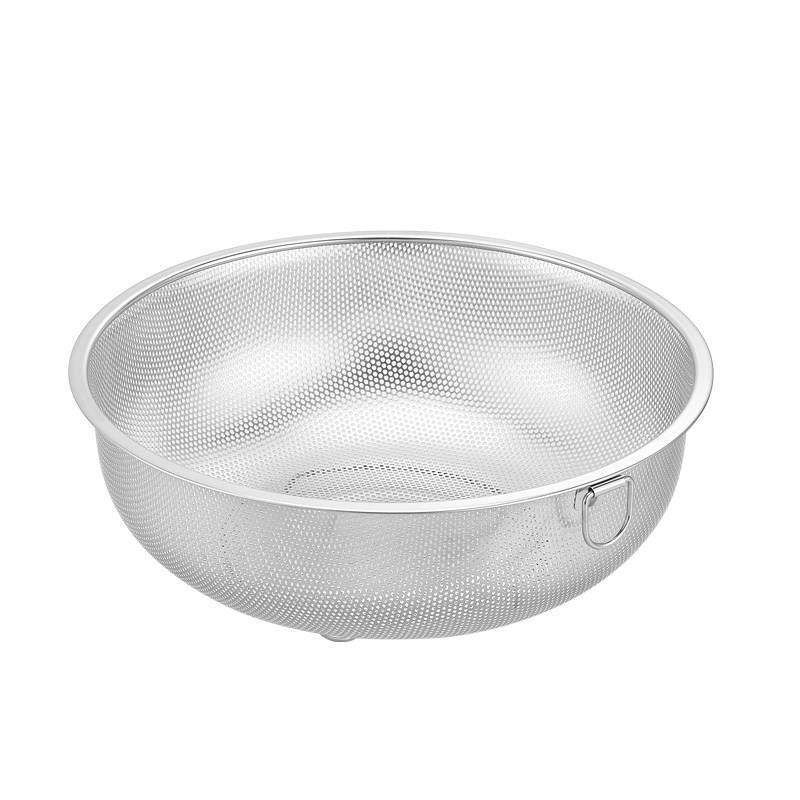 厨房食品级加厚不锈钢沥水篮漏盆