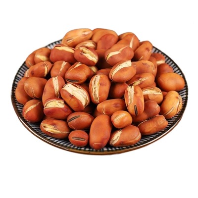 湖南特产 铁锅炒蚕豆炒胡豆干炒农家龙眼豆散装无油原味香酥5斤装