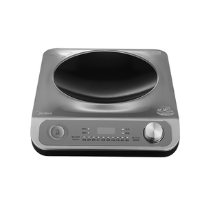 美的凹面电磁炉家用3500w大功率炒菜锅一体全套正品官方2025新款