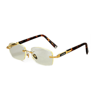 高档老花镜竹叶青水晶石镜清凉润泽石头镜护目养眼镜高清