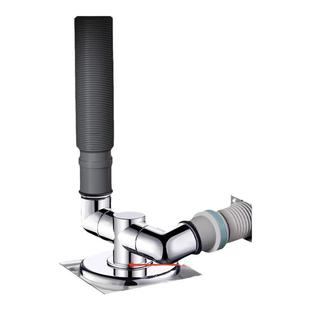 洗衣机下水管三头通洗手盆池下水道三通排水管接地漏分流器一分二