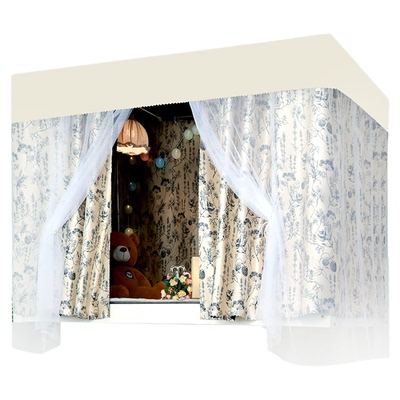 全遮光松果印花窗帘面料物理遮光