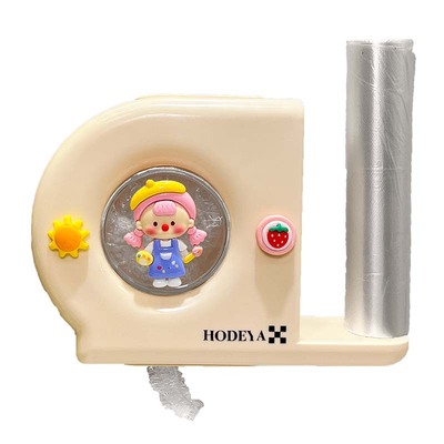 保鲜膜套收纳盒可爱卡通