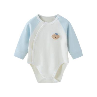 宝宝衣服7A舒绒棉包屁衣开秋冬婴儿打底衣男幼儿睡衣连体衣秋冬装