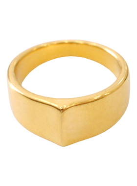 法式小众高级感宽版女金宽版戒指