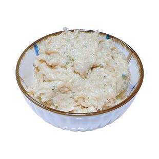 【送一斤面皮】刀鱼馄饨馅500g江阴美食纯手工刀鱼速食鱼肉馅水饺