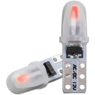 汽车仪表灯改装 T5LED高亮空调灯档位灯烟灰缸灯泡白冰蓝紫红绿色