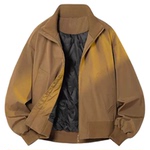 春秋款现货】90白鸭绒美式飞行员羽绒服防水夹克男士cleanfit外套