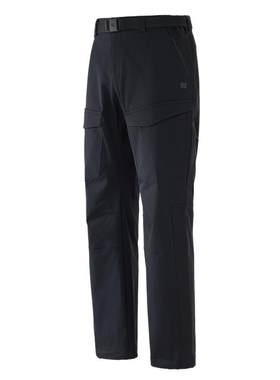 KOLON SPORT可隆男士长裤冬春梭织裤登山徒步多口袋户外休闲裤