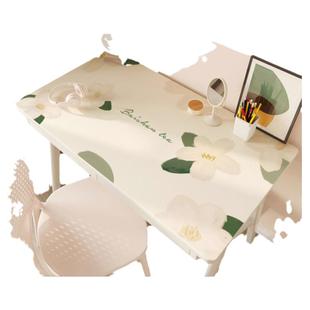 书桌垫ins风学生化妆台美甲桌布课桌皮革防水防油免洗桌面垫子布