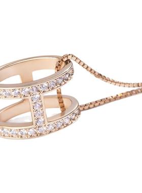 项链纯银小众设计感ins不掉色彩