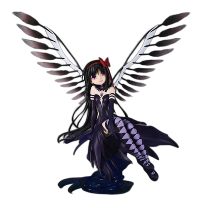 魔法少女小圆动漫二次元GK手办恶魔晓美焰美少女可爱模型桌面摆件