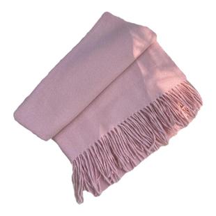 2025新纯色围巾女冬季男通用百搭披肩两用加厚长款咖色披巾外搭