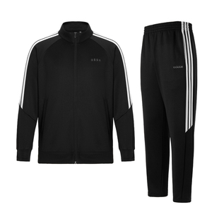 Adidas阿迪达斯男运动休闲套装2026春季新款上衣裤子套装KG8951