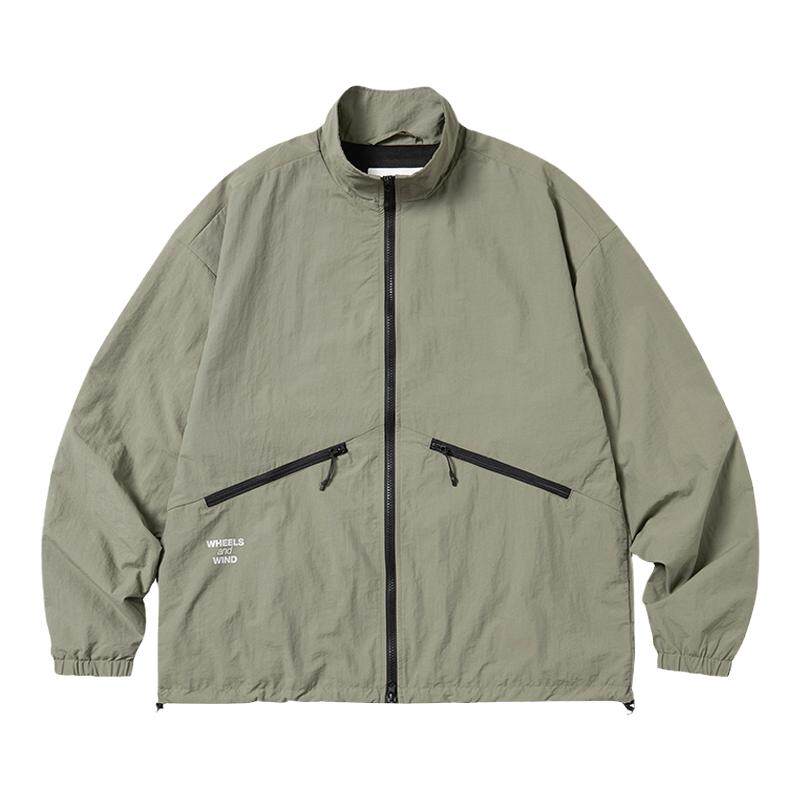 WHEELS and WIND track jacket 立领机能运动夹克 男女外套