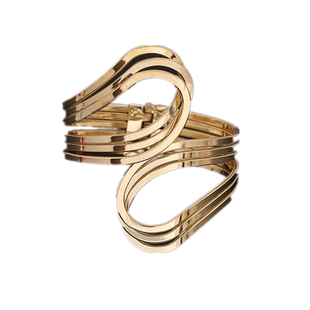 欧美时尚个性仿金手镯Fashion personality metal bracelet women