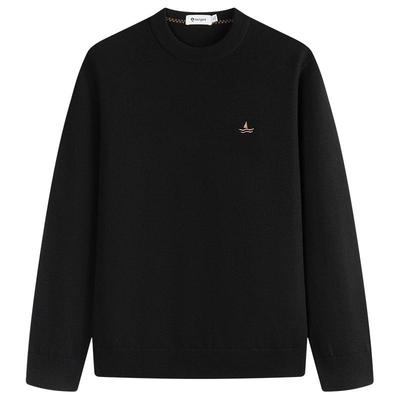 Navigare通勤圆领针织毛衣