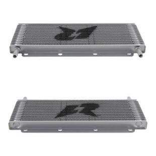 汽车改装变速箱油冷波箱散热器水冷却降温散热片油冷器套件通用