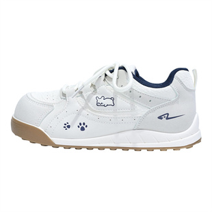 人本鞋子女款2026春季新款百搭爆款小白鞋厚底小众学生板鞋德训鞋