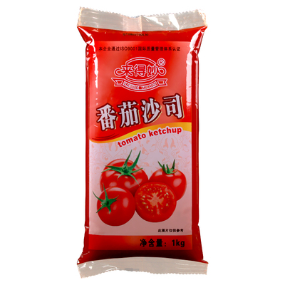 薯条蘸酱番茄沙司来得妙