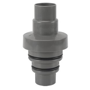 厨房50mm下水管尾通30转40多功能对接器洗衣机排水管加长延长接头