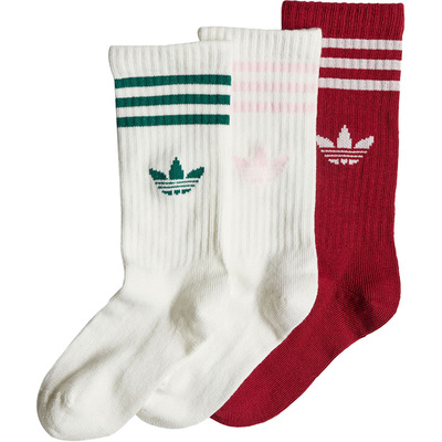 Adidas/阿迪达斯正品三叶草儿童舒适运动中筒袜三双装II3361