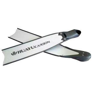 HUAYU CARBON华宇自由潜男脚蹼纯碳纤维渔猎脚蹼女神长脚蹼水肺潜