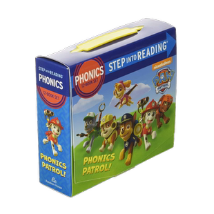 现货 汪汪队立大功 自然拼读12册套装 英文原版 Paw Patrol Phonics Box Set 儿童英语学习阶梯读物 全彩页 莱德阿奇小丽灰灰路马