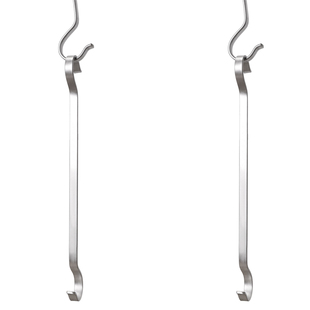 宾客不锈钢挂钩厨房s型s钩s挂钩s弯加长晒被杆挂衣架承重腊肉钩子