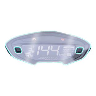 适用豪爵AFR125仪表透明保护贴膜后视镜防雨防划痕修复改装配件