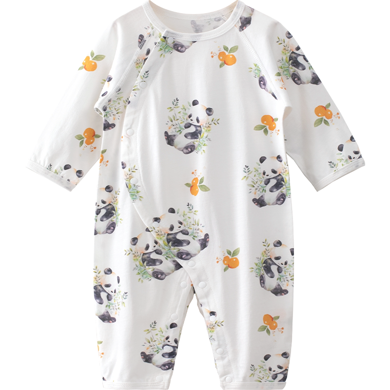 婴蓓依竹棉清凉空调服哈衣