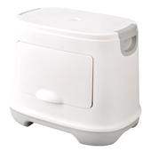 干湿分类组合式 双层大容量垃圾桶客厅厨房厕所带收纳储物凳多功能