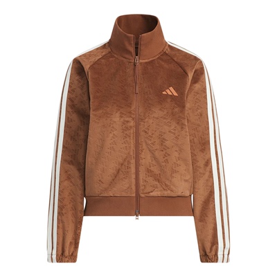 Adidas阿迪达斯女子2025秋三条纹舞动系列运动休闲夹克外套KC0175