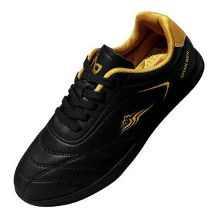 山人运动太极鞋男款高端牛筋底太极拳练功鞋女秋冬季武术鞋运动鞋