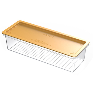 北格面条收纳盒食品级厨房装意面挂面的盒子五谷杂粮储物密封盒