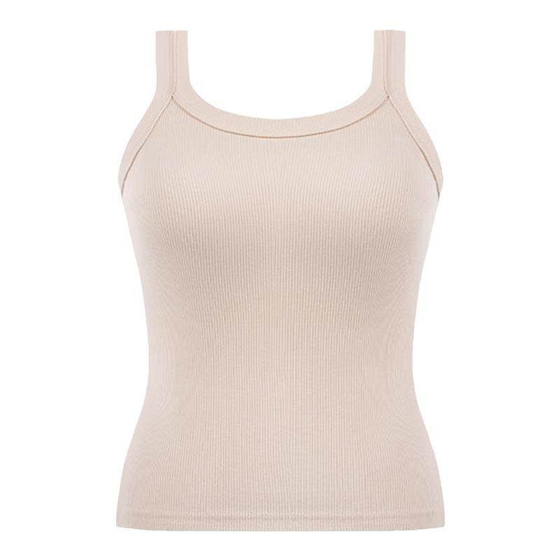 外穿显瘦白色内搭背心女收副乳