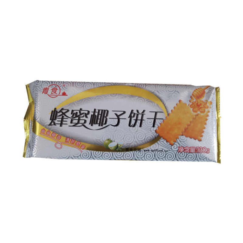 青食蜂蜜椰子饼干130g
