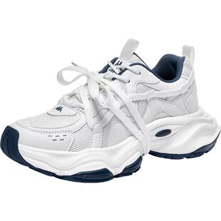 kappa卡帕女鞋运动鞋春季新款2026时尚百搭老爹鞋女款徒步跑步鞋