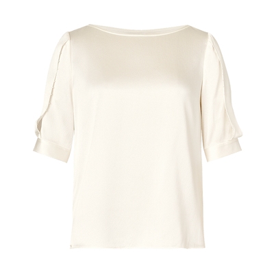 珂思桑蚕丝气质套头小衫