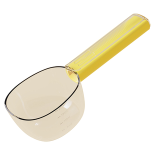 猫粮勺子计量狗粮勺长柄宠物粮勺猫咪量勺刻度勺喂食铲子宠物量杯