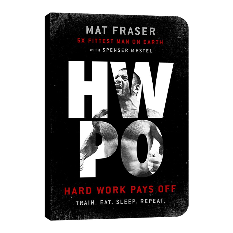 英文原版 HWPO Hard Work Pays Off CrossFit 训练图解指南 综合体能训练 力量训练 无氧训练 英文版 进口英语原版书籍