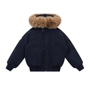 FDR 派克服厚外套棉衣棉服男新款巨好看可拆卸毛领羽绒服女款冬季