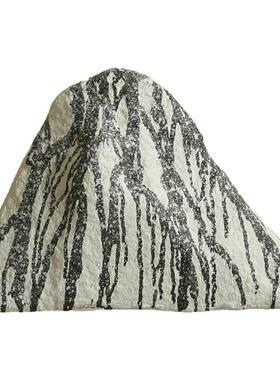 玻璃钢庭院造景假石头雪浪石