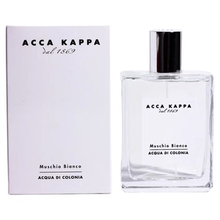 Acca Kappa白苔古龙水中性香清新自然白麝香意大利30/50/100ml AK