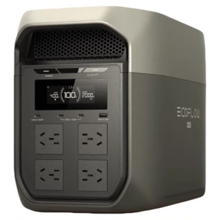 ECOFLOW户外应急移动电源DELTA 3 Max【全新2度电】大容量 2048Wh