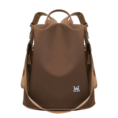 MDOXHIDE防盗双肩包女大容量斜挎时尚百搭轻便旅游登山包外出背包