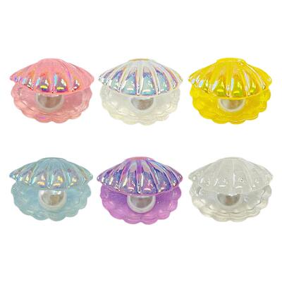 Crocs洞洞鞋配饰珍珠贝壳鞋花