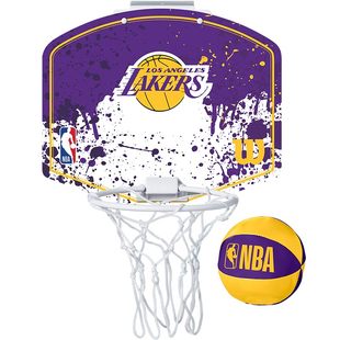 Wilson威尔胜NBA儿童皮球小篮板家用室内挂式免打孔迷你投篮球框