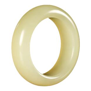 【御府】新疆和田玉黄口料扳指男女正品天然玉石文玩指环玉戒24号